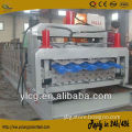 IBR glaze tile double layer roof sheet rolling machine